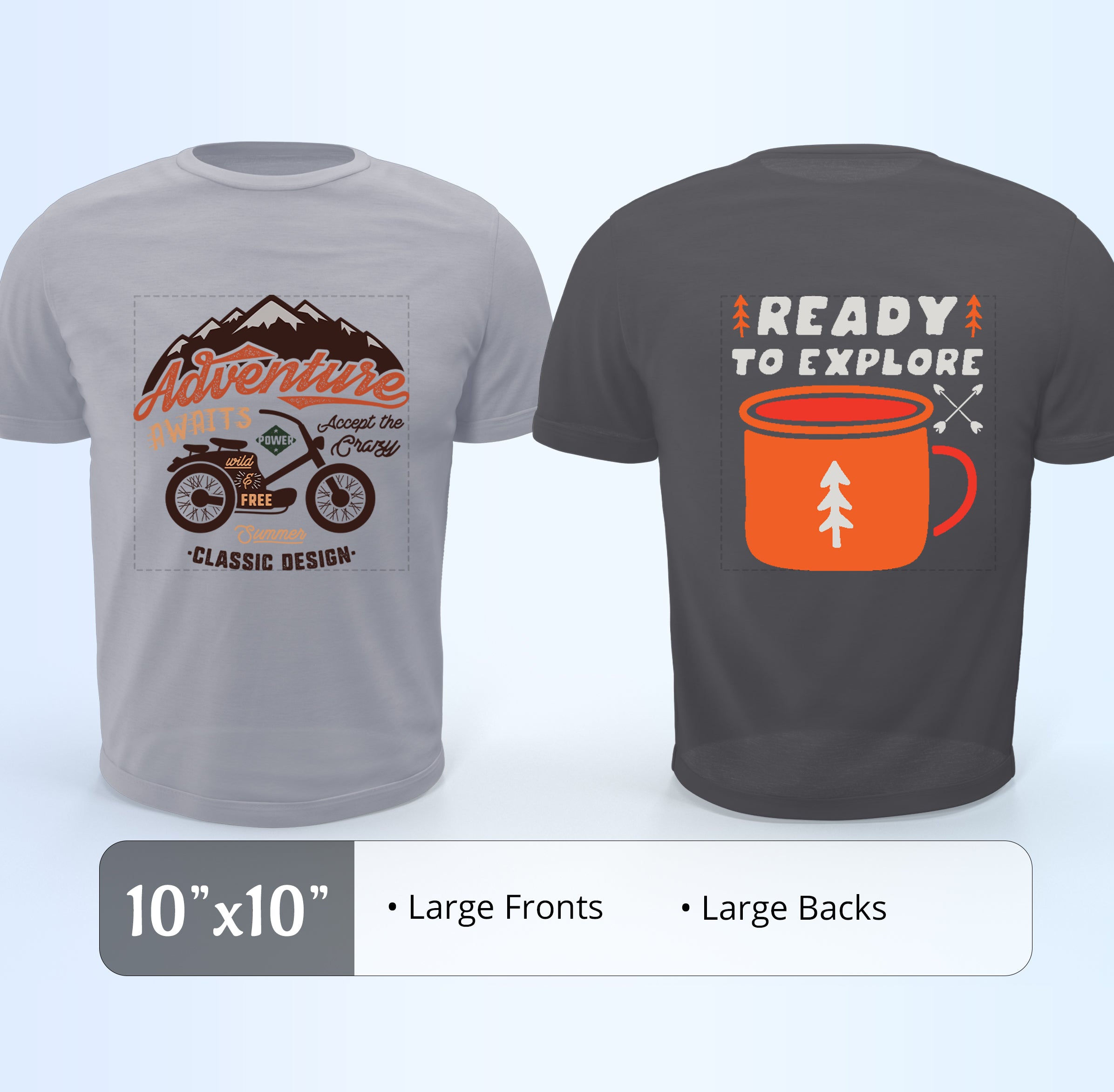 <b>DTF Transfers By Size</b>