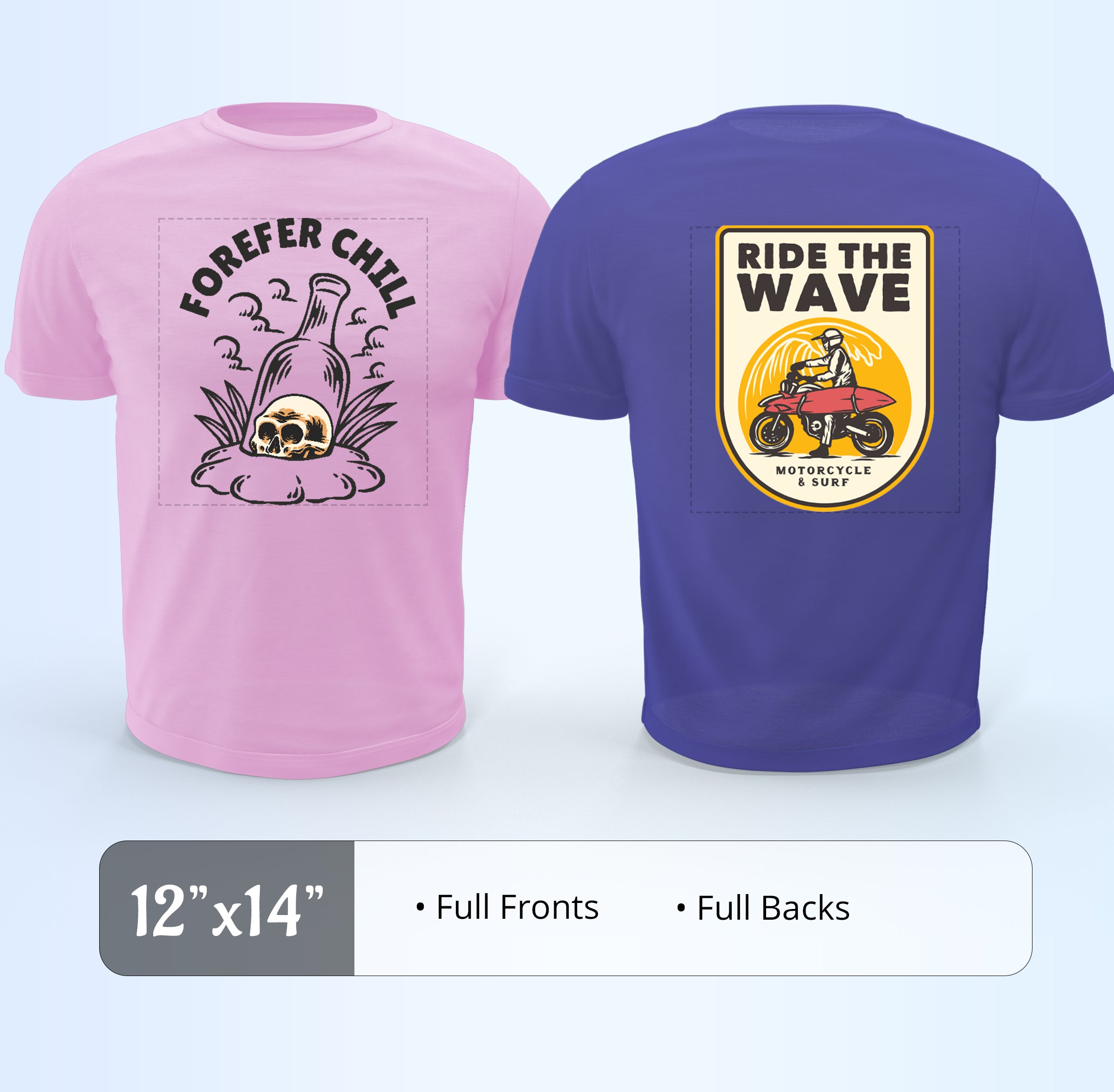 <b>DTF Transfers By Size</b>