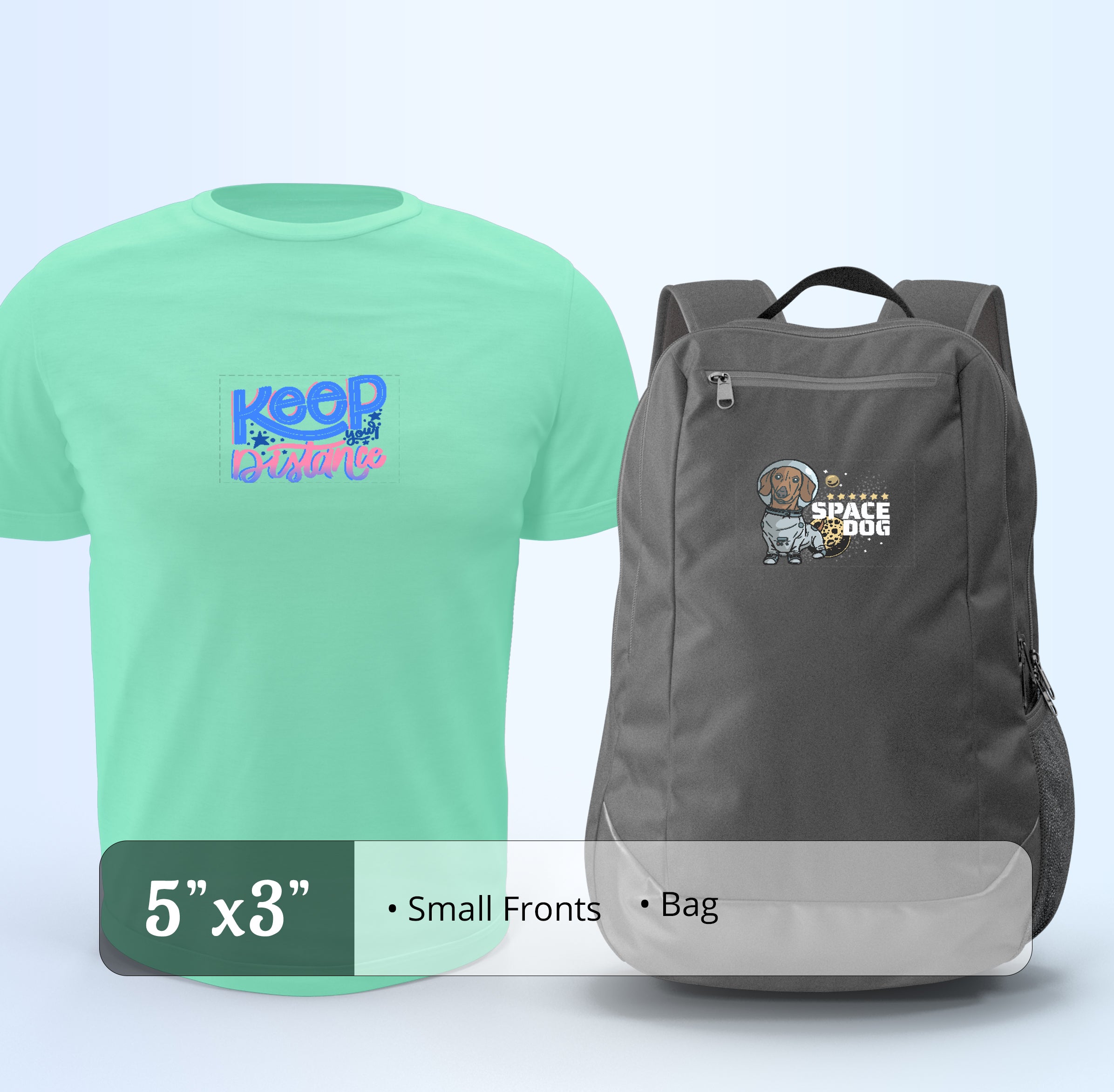 <b>DTF Transfers By Size</b>