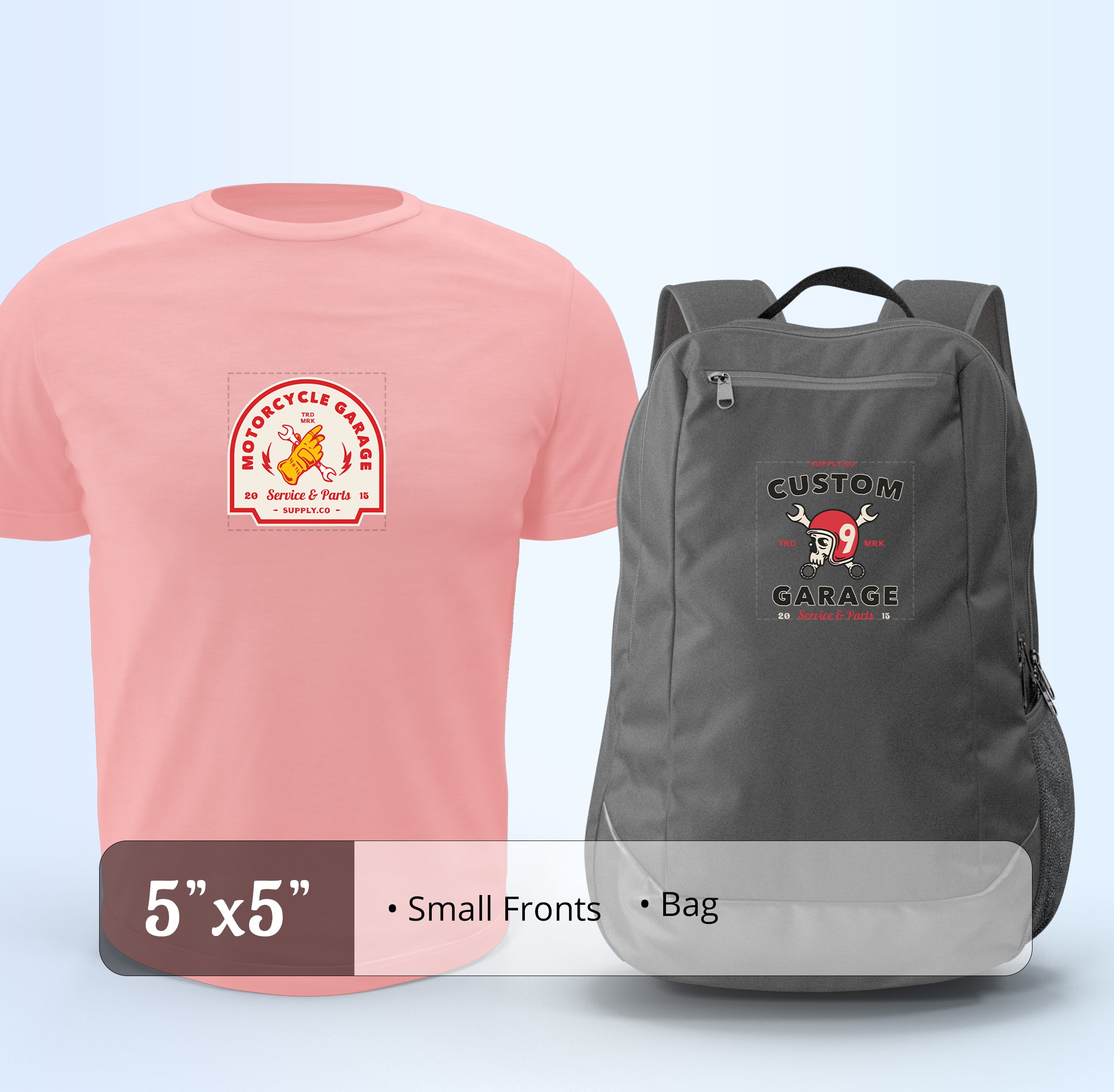 <b>DTF Transfers By Size</b>