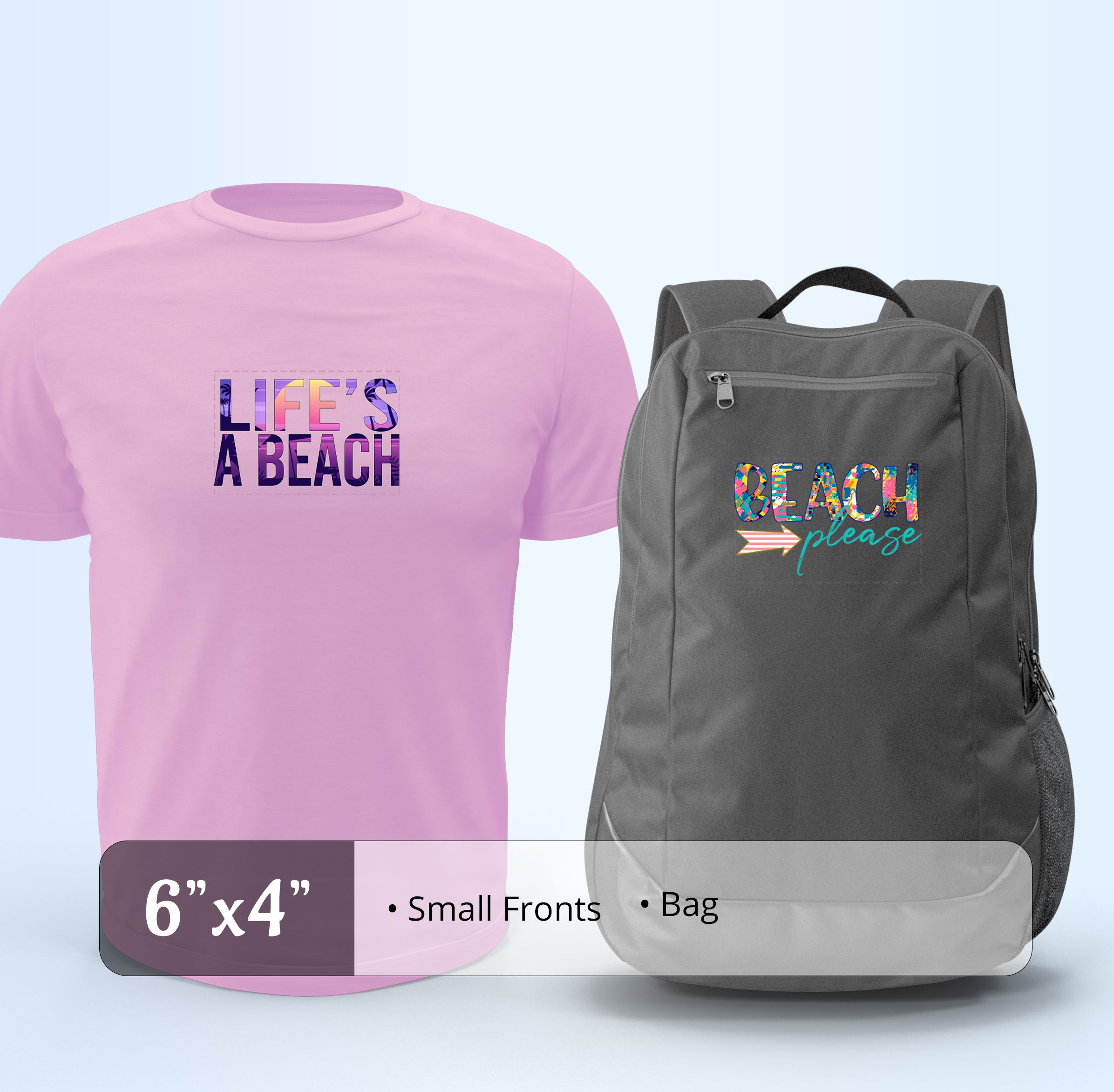 <b>DTF Transfers By Size</b>