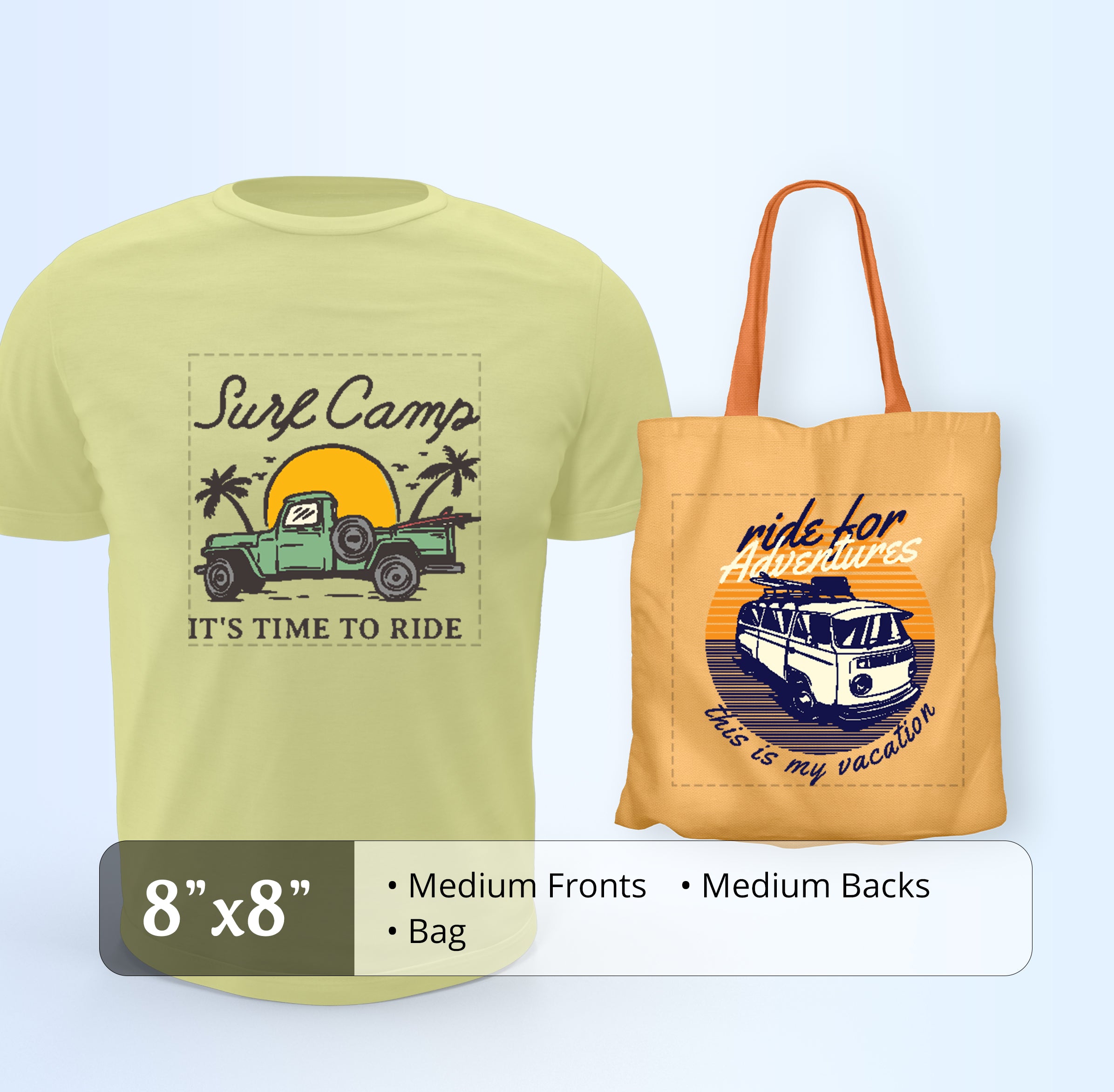 <b>DTF Transfers By Size</b>